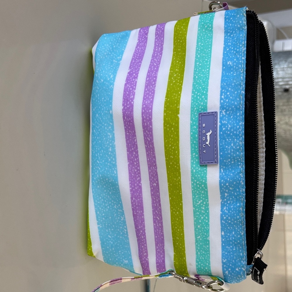 Scout Vibrant Striped Clutch